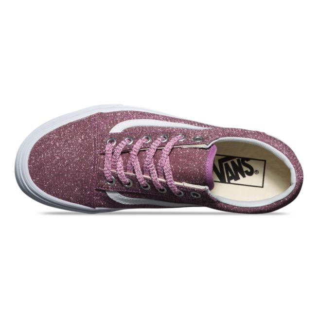 lurex glitter old skool vans